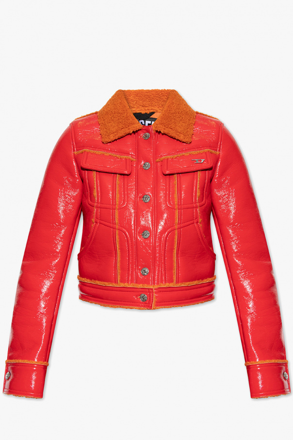 Red ‘WNOLIA’ jacket Diesel Vitkac Germany